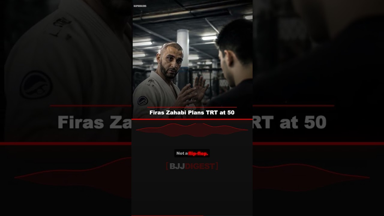 Firas Zahabi Plans TRT at 50 #Shorts