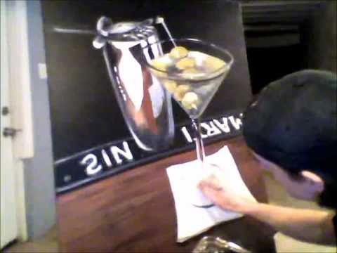Martini Painting by Barry Belcher