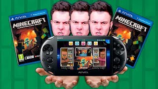 Майнкрафт на PS VITA ! Что за Г***О ? МАЙНКРАФТ ОТКРЫТИЯ