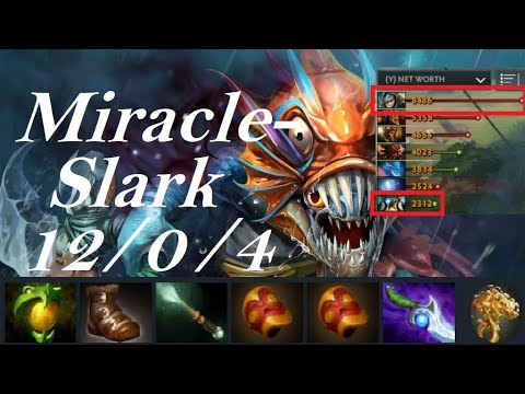 Miracle- Slark -before being countered, destroy Earthshaker earlier then-Nigma vs Secret Full Game1