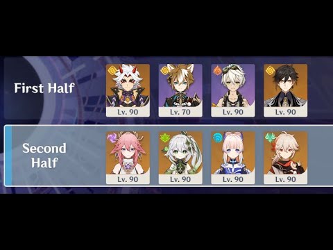 C6 Itto Mono Geo | C6 Yae Hyperbloom Genshin Abyss 3.5