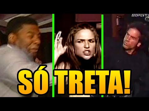 FAMOSOS QUE  ODIAVAM O PÂNICO! (E ARRUMARAM TRETA!)