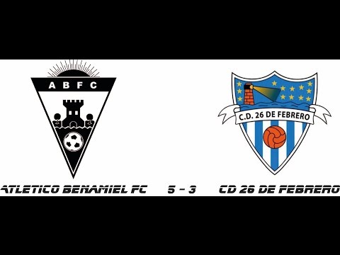 2016 Atl Benamiel FC 5 vs 3 CD 26 de Febrero 12ª Jornada Alevín Preferente Málaga 2016/17