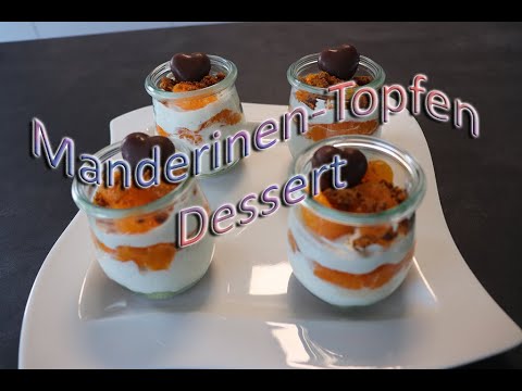 Mandarinen Topfen/Quark Dessert | Einfach | Frisch | Schnell