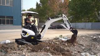 2.5 ton mini excavator——Your best partner on site！#miniexcavator #machine
