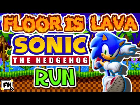 Sonic Floor Is Lava 🔥 Chase - Brain Break | Movement Activity GoNoodle Inspired