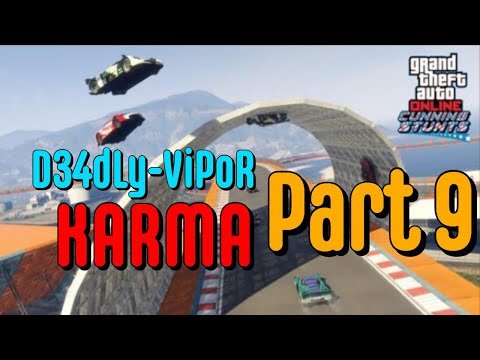 GTA 5 Online - INSTANT KARMA moments on STUNT RACES (Episode: 9)