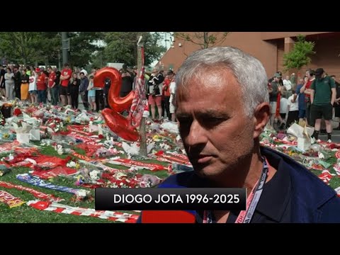 MOURINHO PAYS EMOTIONAL TRIBUTE TO DIOGO JOTA 💔 FOOTBALL WORLD REACTS!💔💔💔