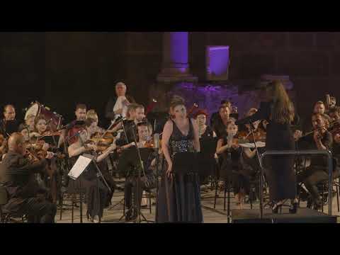 Cristina Ramos: Aria de las Joyas, Fausto.  Limak Filarmoni Orkestrası. Aspendos Theater.