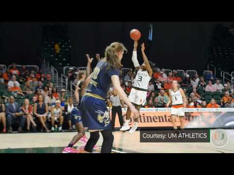 Meet Jessica Thomas, Canes Women's Basketball point guard | SportsDesk | UMTV