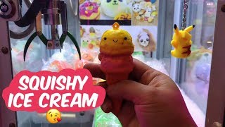 SQUISHY ICE CREAM | CLAW MACHINE  | 夾娃娃