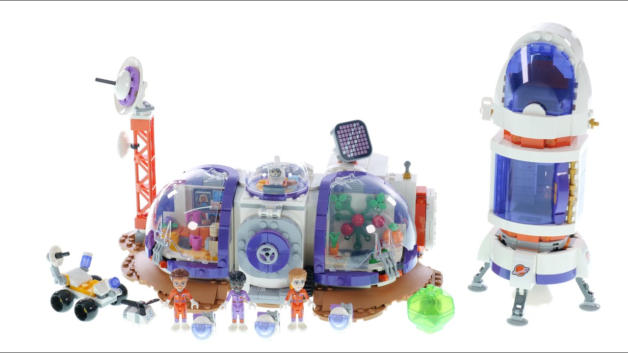 LEGO Friends - Základna na Marsu a raketa