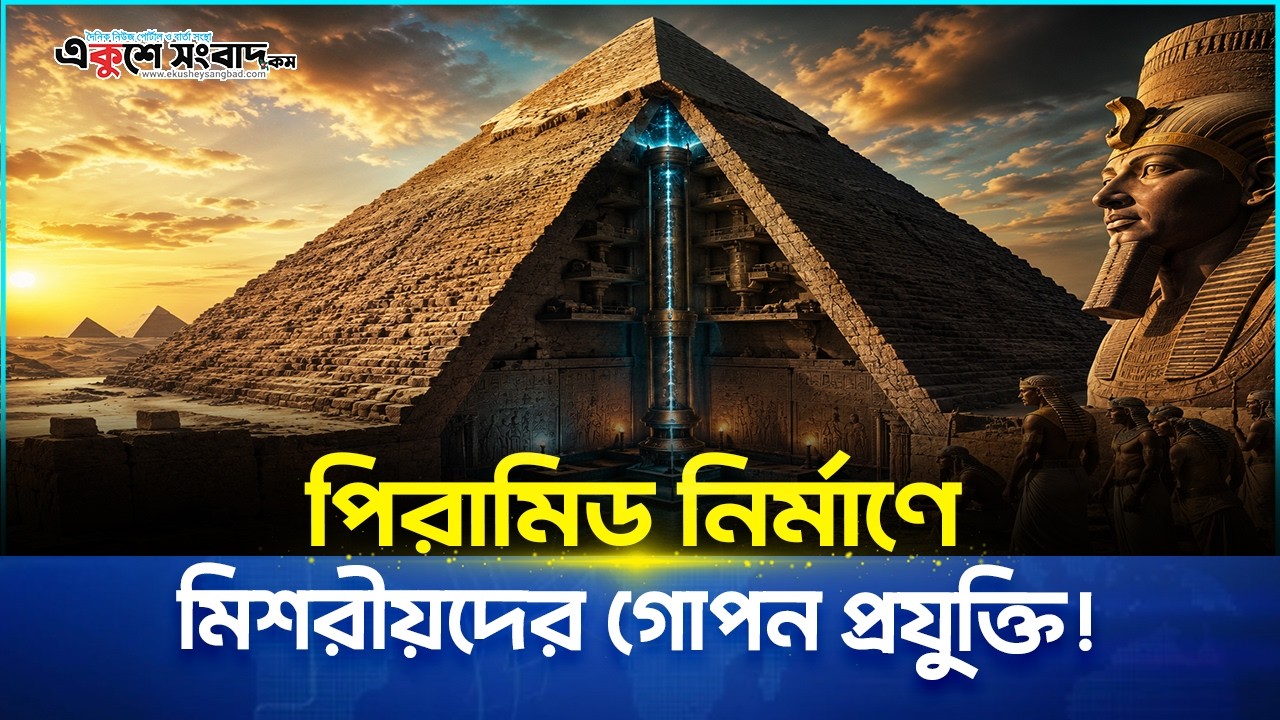  পিরামিড নির্মাণে মিশরীয়দের গোপন প্রযুক্তি! 