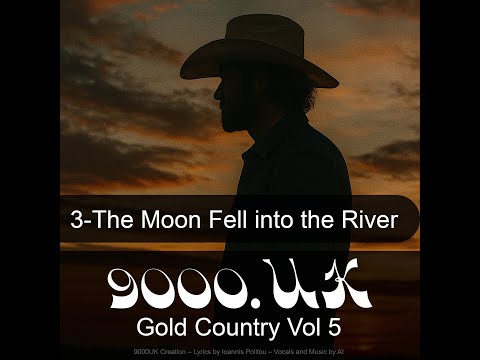 The Moon Fell into the River | by 9000UK | Poetic Country Ballad of Love and Loss