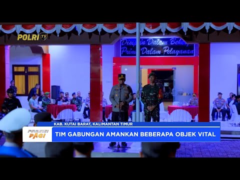 POLRES KUTAI BARAT GELAR PATROLI SKALA BESAR ANTISIPASI GANGGUAN KEAMANAN