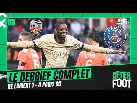 Lorient 1-4 PSG : Le débrief complet de l'After foot après la nouvelle balade parisienne