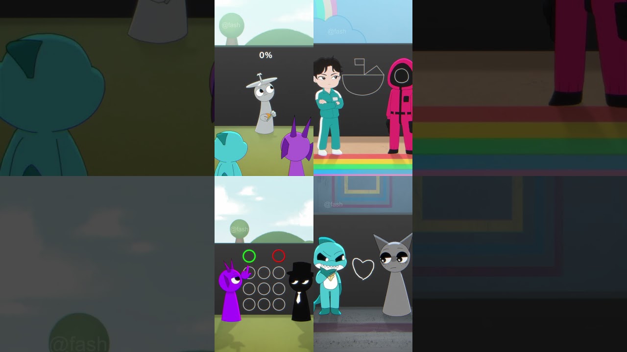 Can You Draw The PERFECT Circle? COMPLETE EDITION #2 (Incredibox Sprunki)  @fash ​