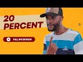 20 PERCENT - Full Interview na Bongo Project