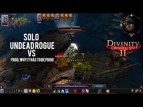Divinity: Original Sin 2 {SOLO} Undead Rogue vs Frogger time