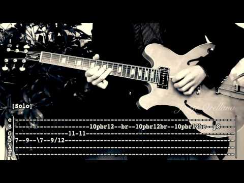 Something - The Beatles  ( Guitar Solo Tab Tutorial ) | Jorge Orellana