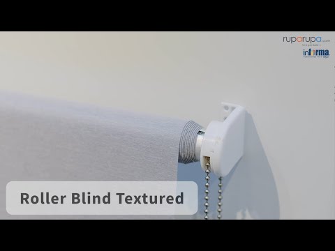 Gambar Informa Roller Blind Textured 60x160 cm - Abu-Abu