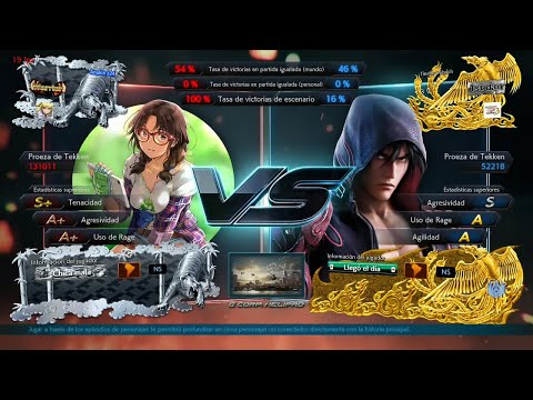 L7 165_4 Julia (Anakin x24) VS (Tincho) Jin Kazama - Tekken 7 ( Uchiha x24 ) Online sin Grafica