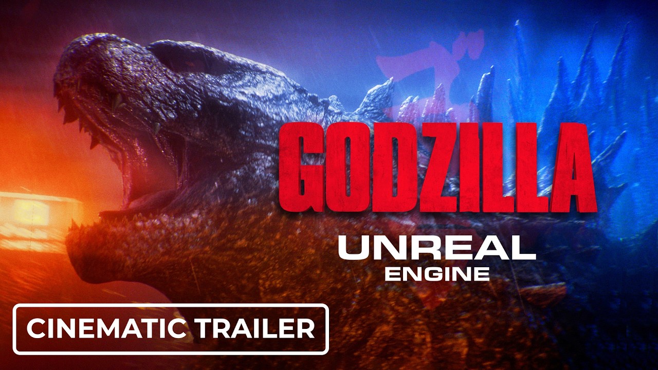 Godzilla in Unreal Engine 5 - Cinematic Trailer - YouTube