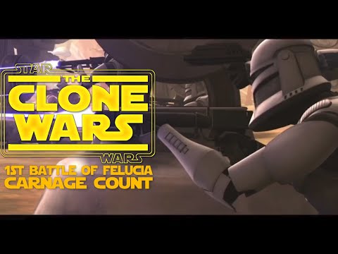 Star Wars First Battle of Felucia Carnage Count