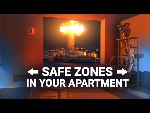 The Safest Places in Your Home - Nuclear War simulation