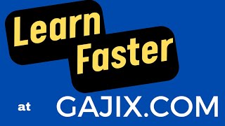 How to Learn Faster with AI at GAJIX.com