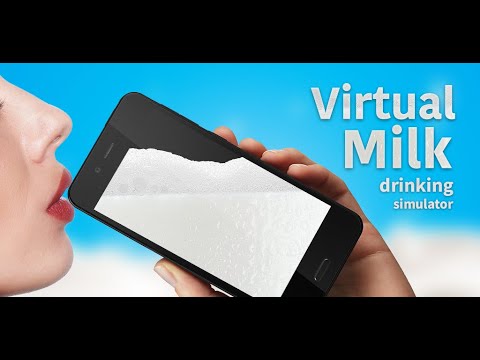 Virtual Milk drinking simulator Video
