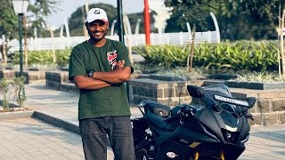 Ride this r15 v4 🔥💀 || Dharavi to dadar road 🛣️ || #automobile #yamaha #r15v4black #r15