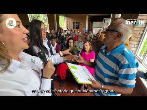 80 años de espera terminaron en San Antonio del Tequendama! - Plan de Saneamiento Predial