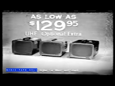 WOC Tape 0341 Commercial Compilation - 1950s