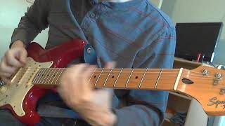 Video thumbnail for Vintage 1989 Squier II Stratocaster - Bridge pickup by rmenga