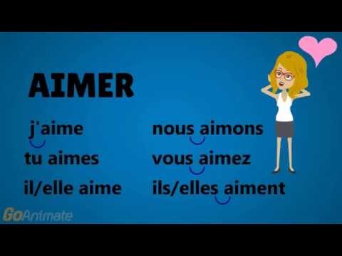 French with Adél - verbe AIMER