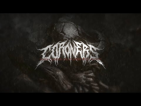 CORONERS - WHEN CLOUDS ARE STAINED WITH BLOOD [OFFICIAL LYRIC VIDEO] (2023) SW EXCLUSIVE online metal music video by CORONERS