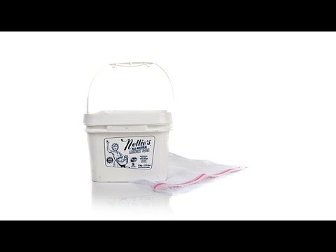 Nellie's Laundry Soda 500-Ladungs-Wanne mit Feinwäschebeutel