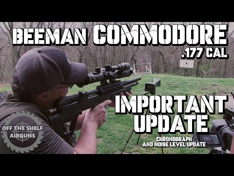 Beeman Commodore PCP Rifle Hits 1150 FPS?!