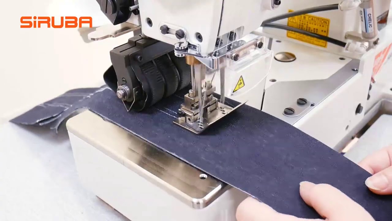 Промышленная швейная машина Siruba HF008A-0664-254P/PMP/JD/B530/DVH видео