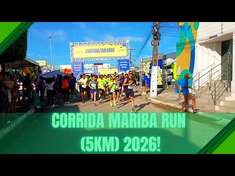 CORRIDA MARIBA RUN (5KM) MARIBONDO-AL 2026!