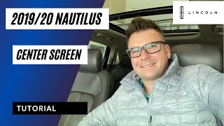 Lincoln Nautilus 2019–2020 | Full Center Console Tutorial
