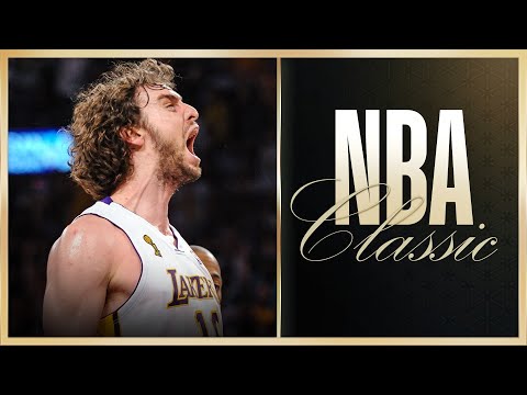 Pau Gasol Fuels Lakers In Epic Double-Double Game 7 Performance | NBA Classic Game