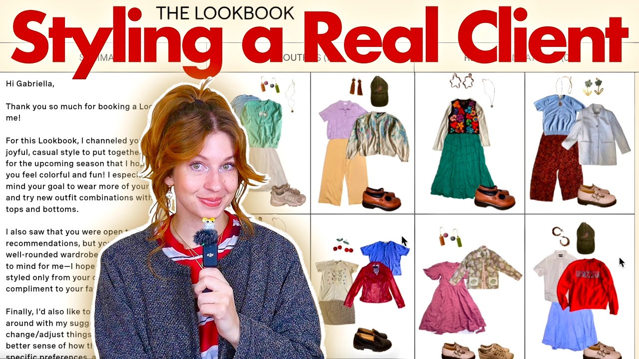 Style a Real Client With Me as a Personal Stylist | Styling an Indyx Lookbook