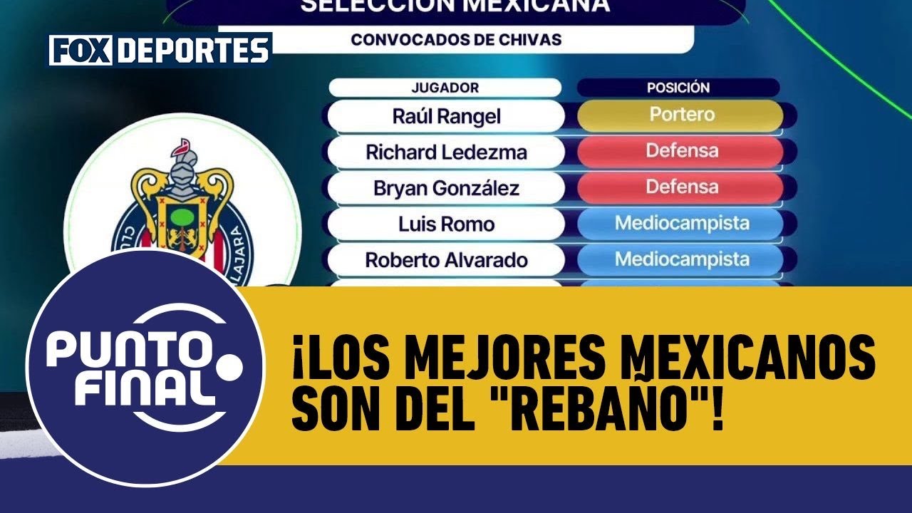 🇲🇽🤔🔥 ¿CHIVAS cuenta ahora con los MEJORES MEXICANOS en la LIGA MX? | Punto Final