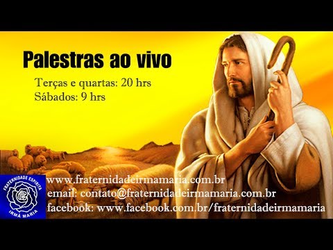 Palestra ao vivo de Antônio Coelho com o tema "DEUS, JESUS, OS ESPÍRITOS E A DOUTRINA ESPÍRITA"