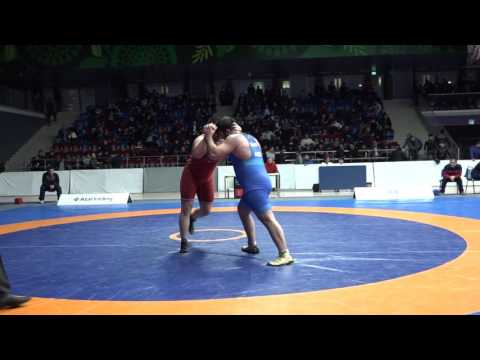 AzÇ-2017: Əmir Yari - Adəm Cəlilov / 125 kq, bürünc medal görüşü