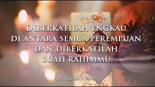 Diberkatilah engkau di antara semua perempuan dan diberkatilah buah rahimmu