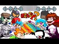GIANT COMPILATION Of FNF Characters Tournament POP IT Battle FRIDAY NIGHT FUNKIN ANIMATION