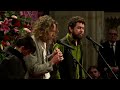 Imelda May, Liam Ó Maonlaí & Declan O'Rourke perform at the funeral of Shane MacGowan